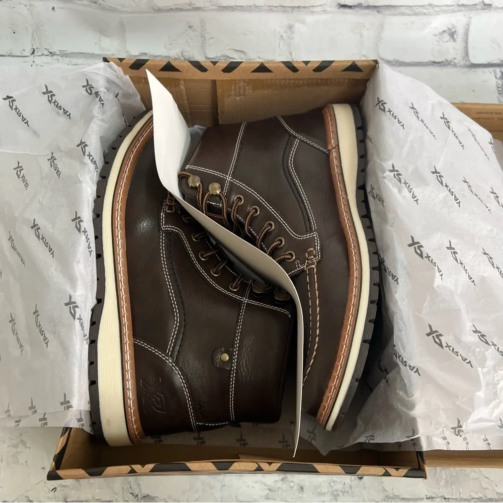 NWT mens XRay Dover Brown ankle Chukka lace up boots size 11